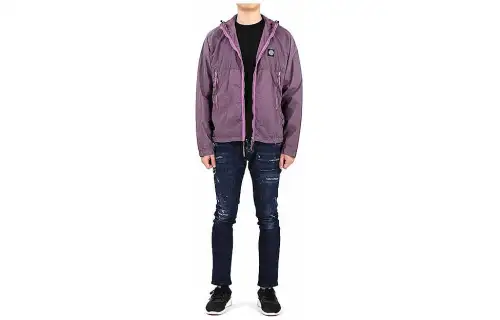 STONE ISLAND Jackets & Coats Men's Purple