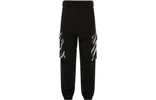 EVISU FW22 Casual Pants Men's Black