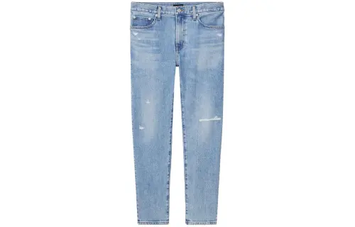 UNIQLO Jeans Men's Lake Blue Moderate Straight Fit Pants