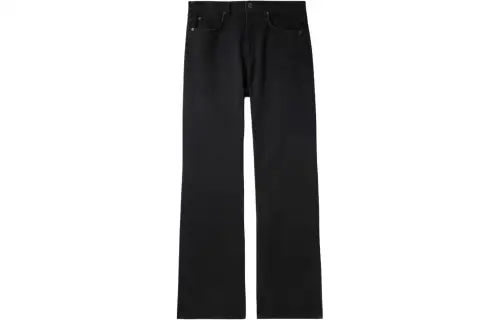Balenciaga Jeans, Regular Fit Men's Black