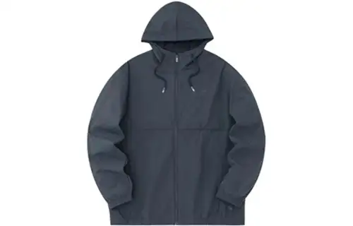 Anta Basketball Collection Trench Coat Men's Crab Gray