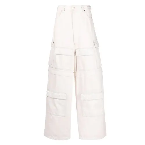 Balenciaga Jeans Loose Fit Men's White
