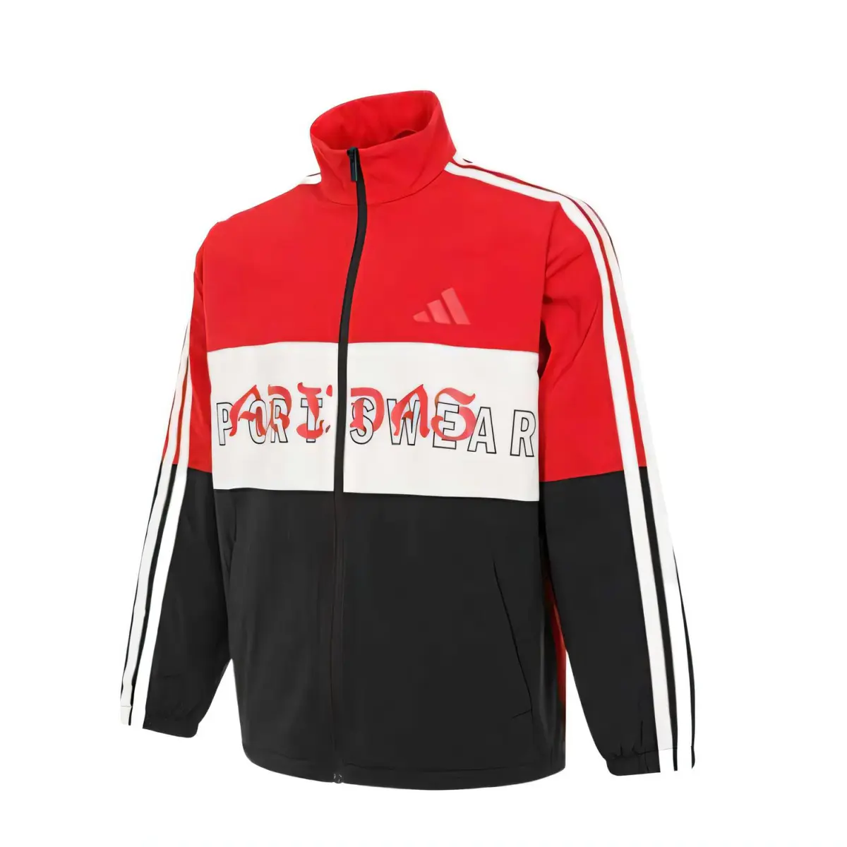 Adidas Jackets & Coats Unisex Red Black