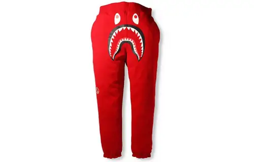 Bape X Ovo Woodland Camo Shark Reversible Sweatpants