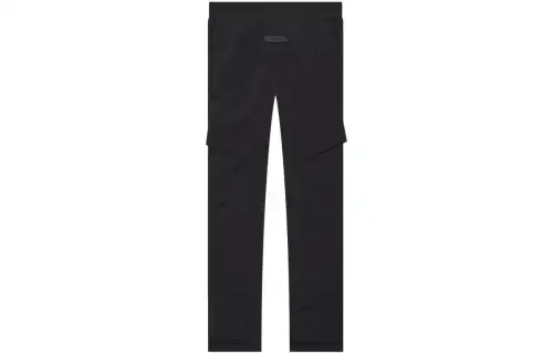 Fear Of God Essentials SS22 Fleece Lined Storm Pant Iron Solid Color Elastic Cuff Casual Pants American Heavyweight