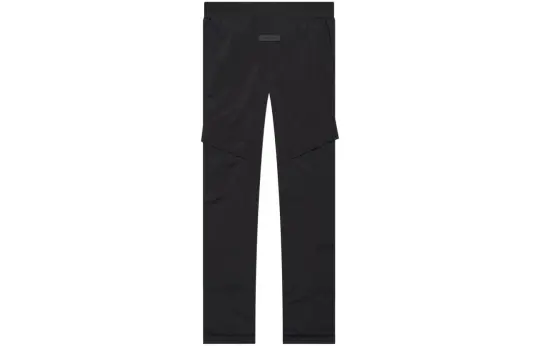Fear Of God Essentials SS22 Fleece Lined Storm Pant Iron Solid Color Elastic Cuff Casual Pants American Heavyweight