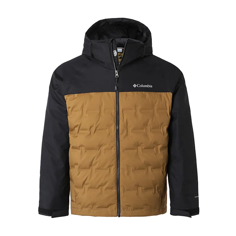Columbia City Outdoor Collection Down Jacket Men's Khaki
