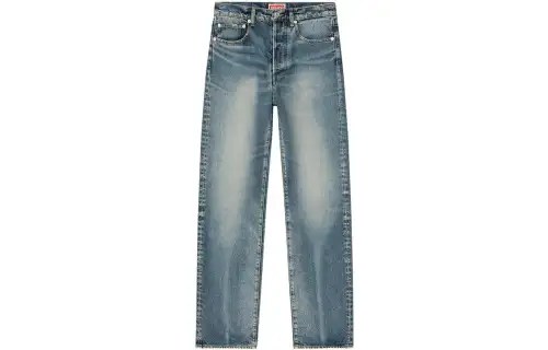 KENZO Asagao Straight Leg Jeans