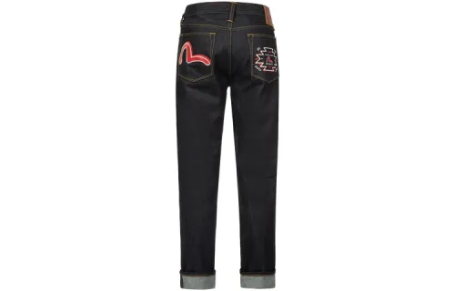EVISU Jeans Men's Denim Blue Moderate Straight Fit Pants