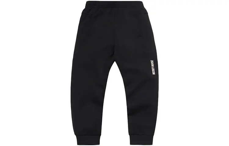 Li Ning X Disney Knitted Sweatpants Men's Black Moderate Other