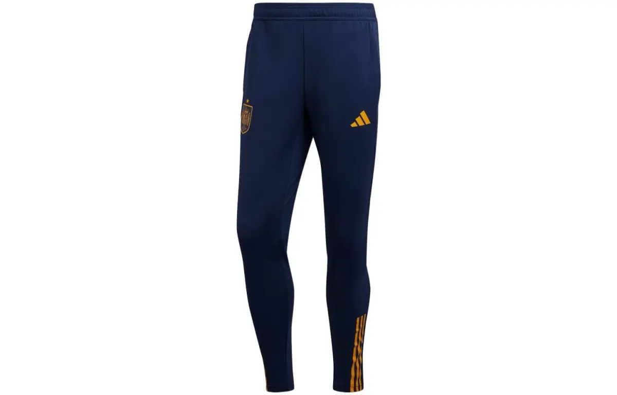 Adidas Knitted Sweatpants Men's Blue