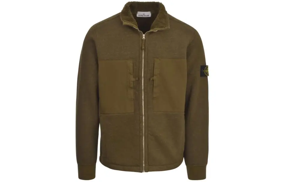 STONE ISLAND Jackets & Coats Men's Olive