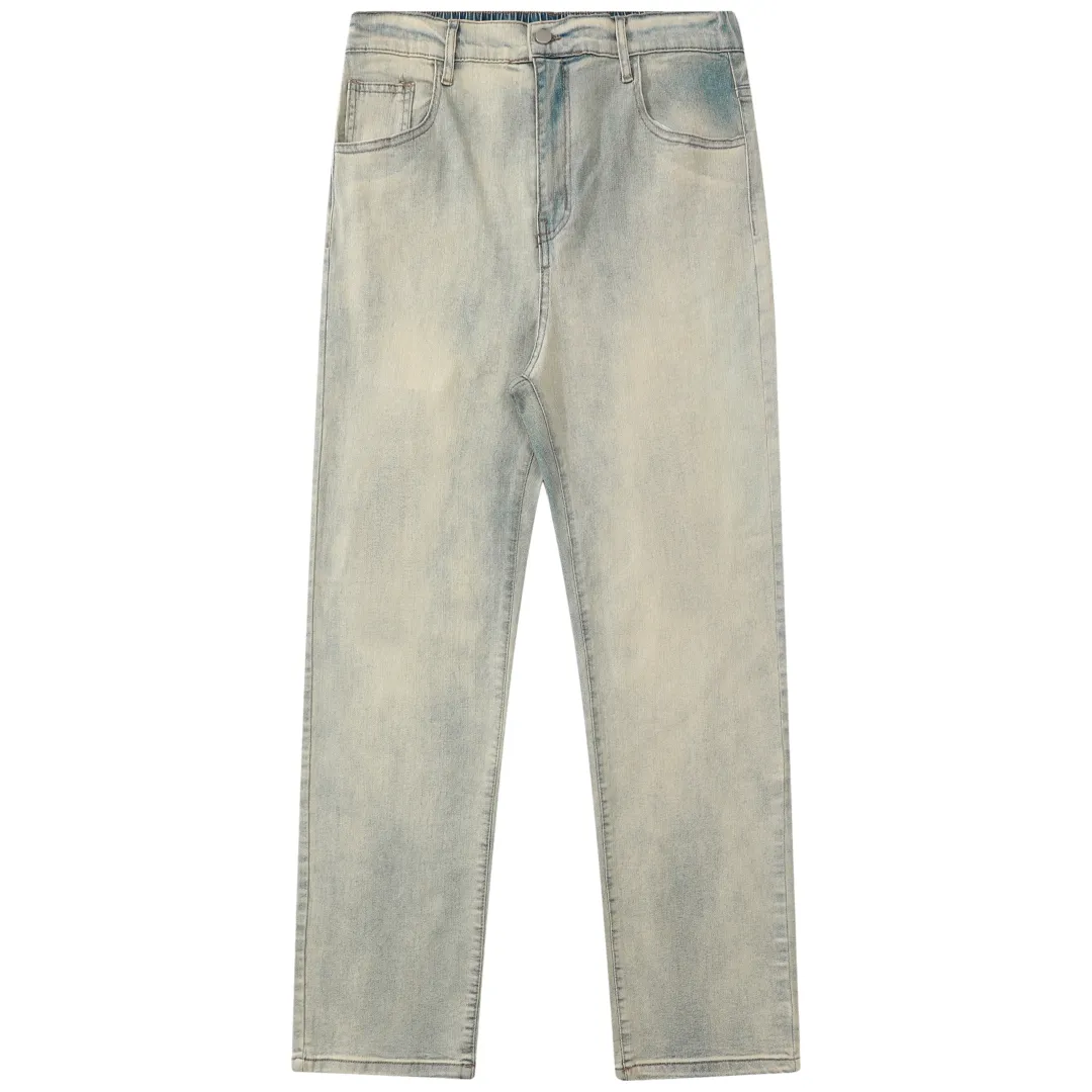 GNOMESHGH Jeans Unisex Moderate Straight Fit Pants