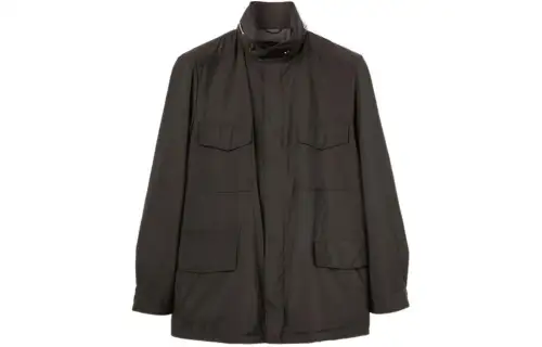 Loro Piana Traveller Windmate Stm Jacket Jackets & Coats Men's Black