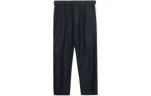 GUCCI Knitted Sweatpants Men's Dark Blue