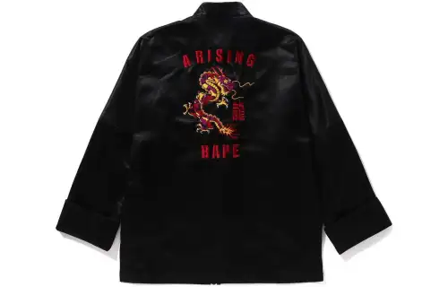 A BATHING APE SS24 Jackets & Coats Unisex Black