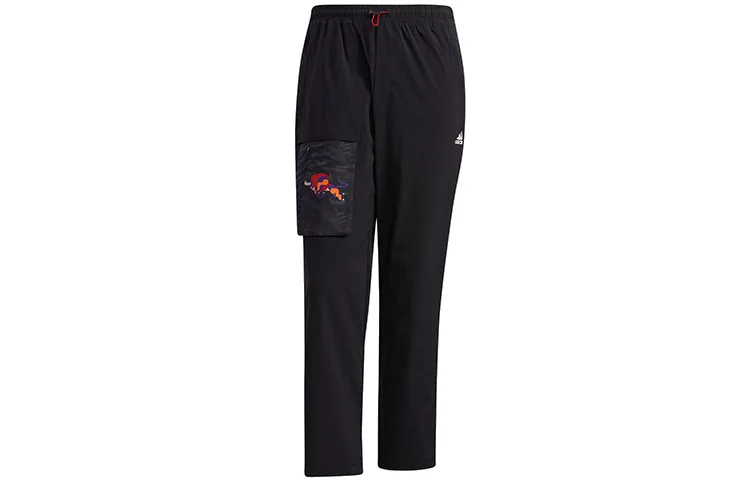 Adidas CNY Collection Knitted Sweatpants Men's Black