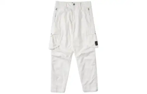 STONE ISLAND Cargo Pants Men's White