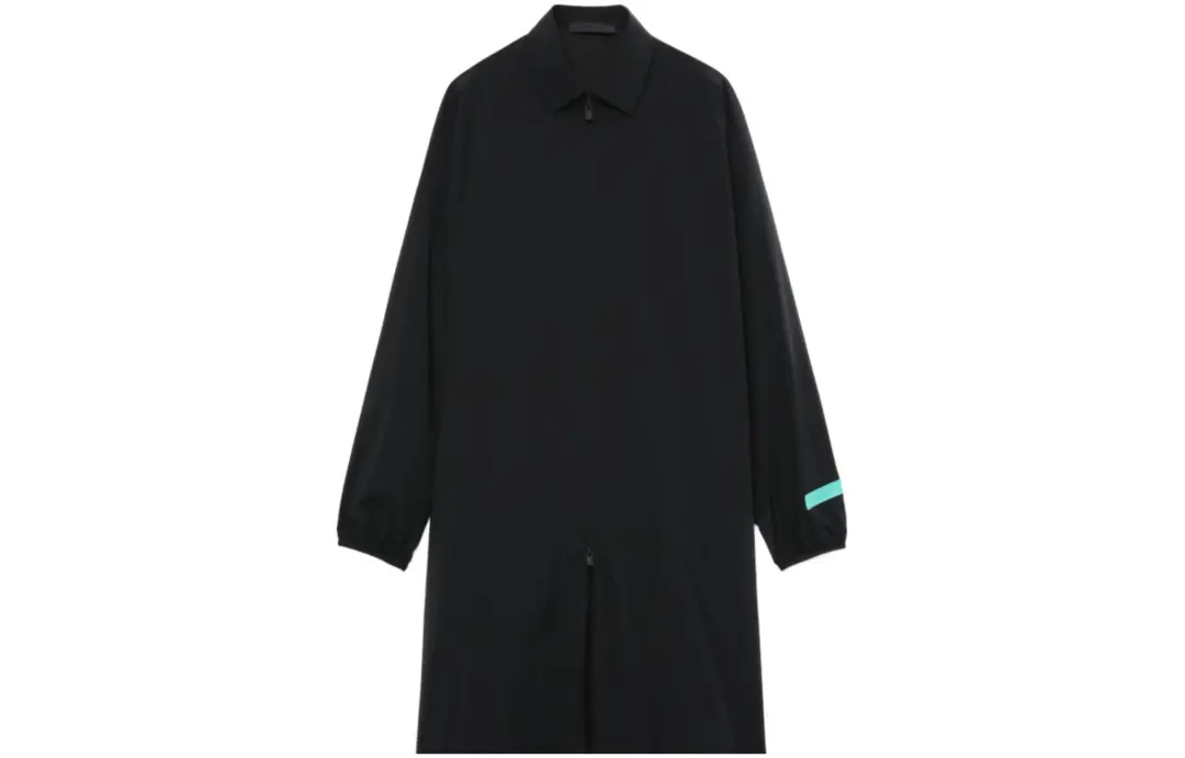 Fear Of God Essentials SS24 Drop2 Car Coat Trench Coat Men's Jet Black/Jet Black