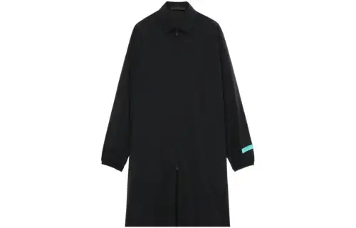 Fear Of God Essentials SS24 Drop2 Car Coat Trench Coat Men's Jet Black/Jet Black