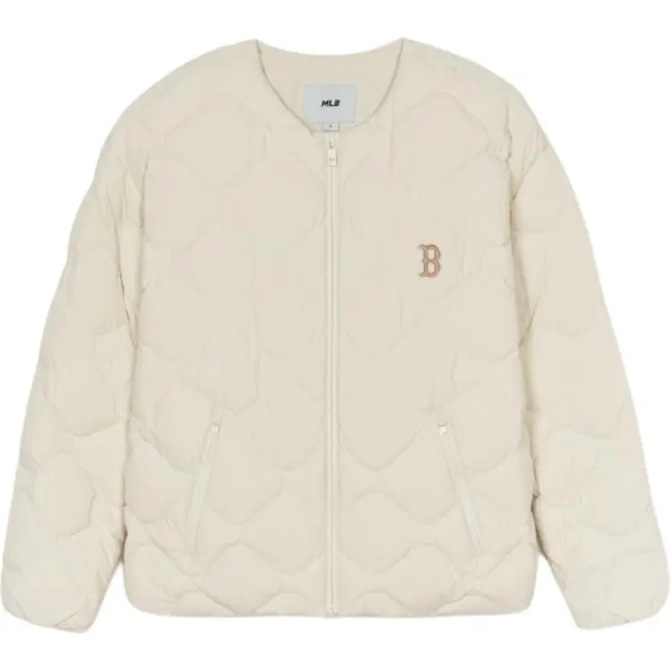 MLB BOSTON REDSOX Down Jacket Unisex Ecru