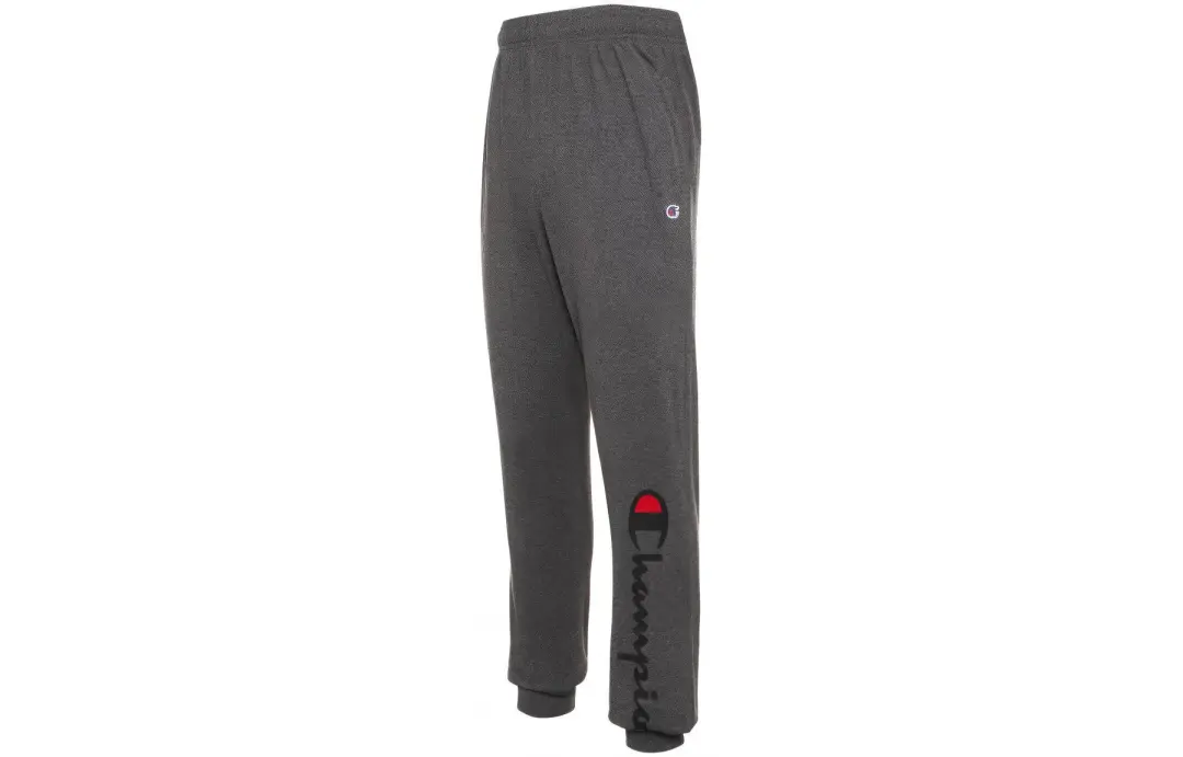 Champion Knitted Sweatpants US Version Unisex Dark Gray