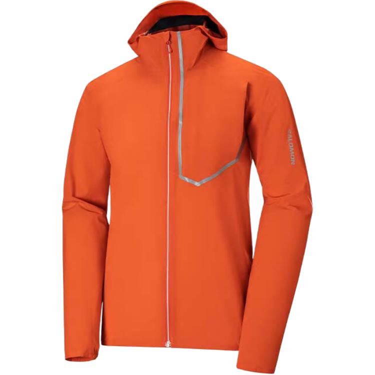 SALOMON Bonatti Trail JKT Running Coat Men’s Tomato Red