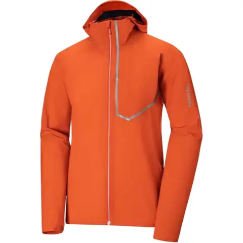 SALOMON Bonatti Trail JKT Running Coat Men's Tomato Red