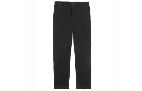 KENZO Casual Pants Men's Black Moderate Straight Fit Pants