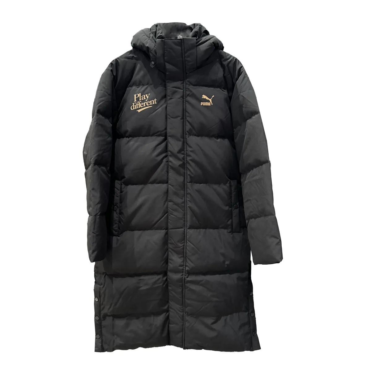 PUMA Down Jackets Unisex Black Detachable Hood Moderate Other