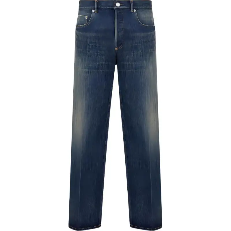 DIOR Dior Quarterly New Products FW22 Jeans Men's Blue