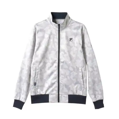 FILA Jackets & Coats Men's Gray White