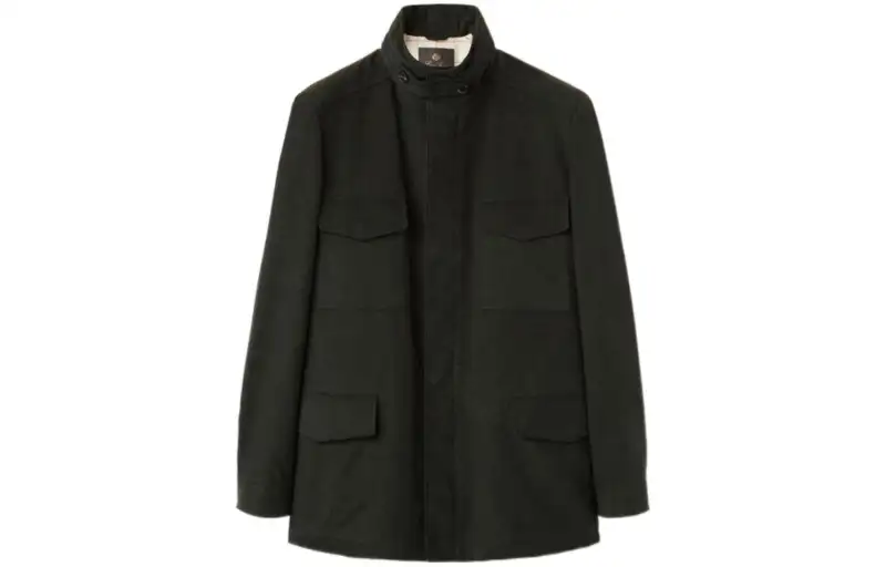 Loro Piana Traveller Jacket Jackets & Coats Men's Black