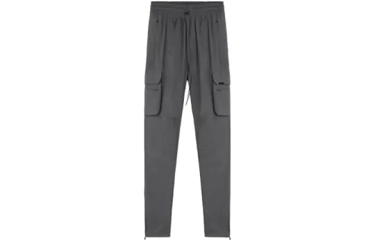 REPRESENT Casual Pants Men's Gray Moderate Cuffed Pants
