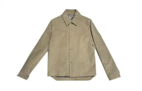 DIOR FW23 Leather Jacket Men's Camel