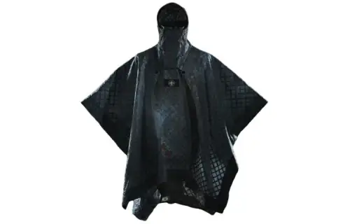 STONE ISLAND SS24 Prototype Research Collection Cloak Unisex Blue