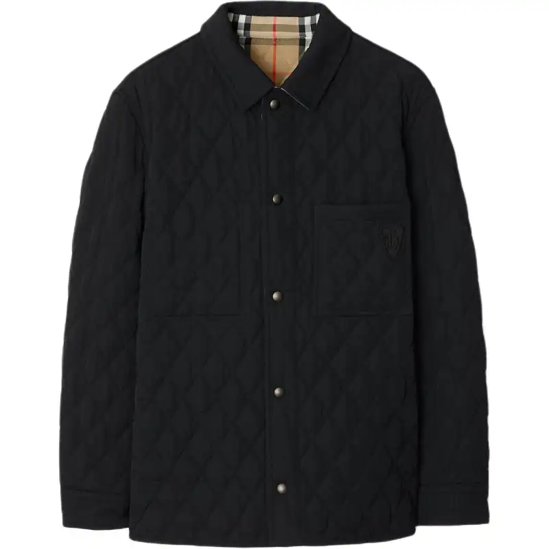 Burberry reversible quilted overshirt