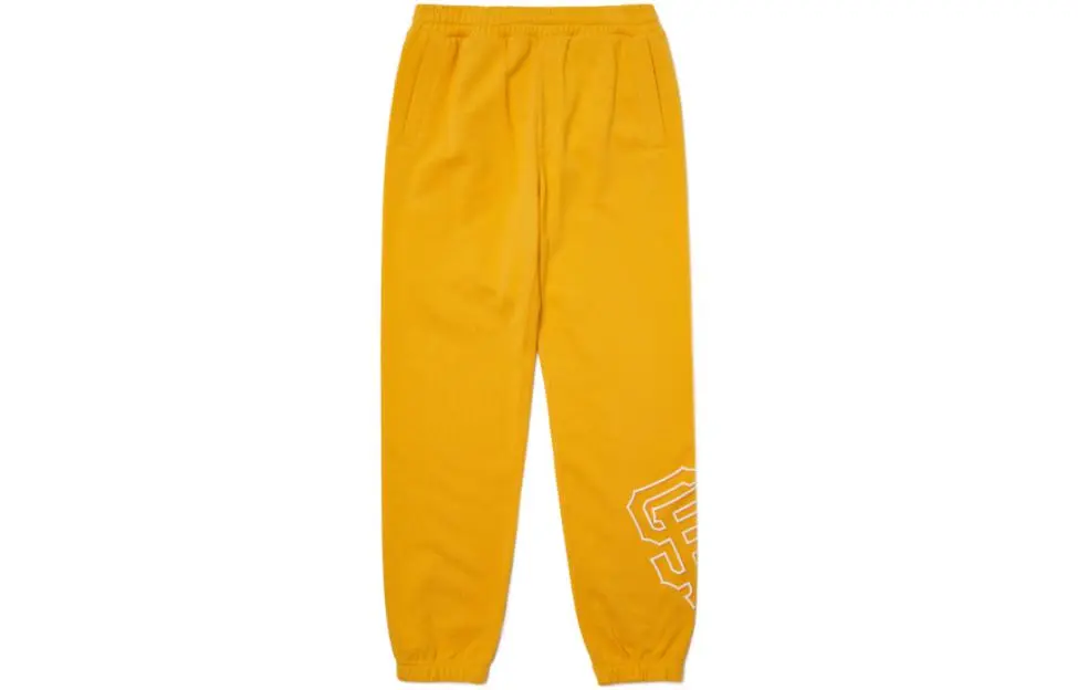 MLB Basic Collection Sweatpants Unisex Light Orange Gift Recommendation