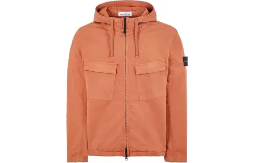 STONE ISLAND Jackets & Coats Men's Orange