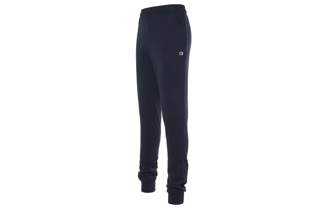 Champion Knitted Sweatpants US Version Unisex Navy Blue