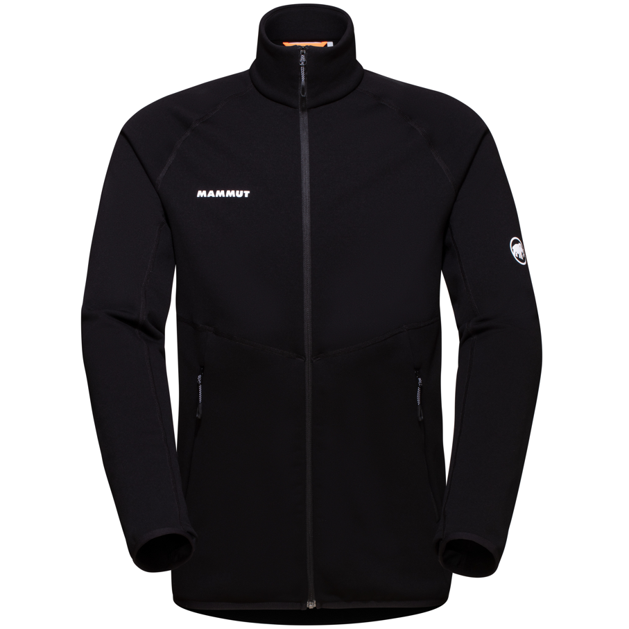 MAMMUT Aconcagua ML Thickened AF Asia Edition, Thermal Comfortable Fleece Lined Stand Collar Raglan Long Sleeved