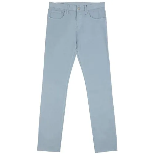 GUCCI Jeans Men's Light Blue Moderate Straight Fit Pants