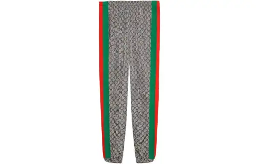 GUCCI Knitted Sweatpants Men's Multicolor