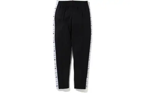 A BATHING APE Bape Knitted Sweatpants Unisex Moderate Straight Fit Pants