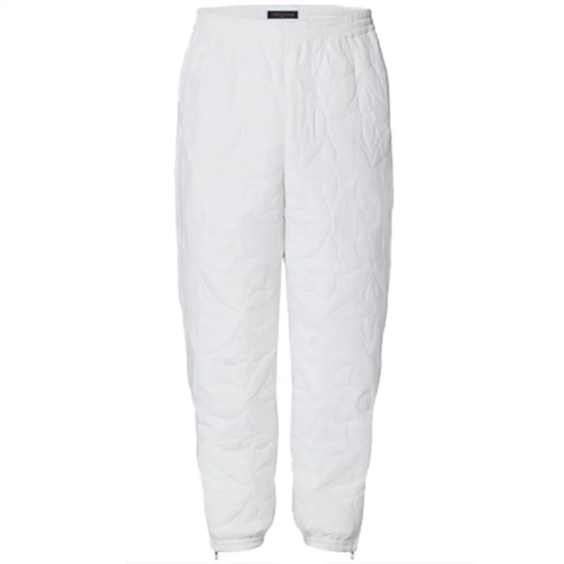 LOUIS VUITTON Pre Owned Monogram Quilted Trousers