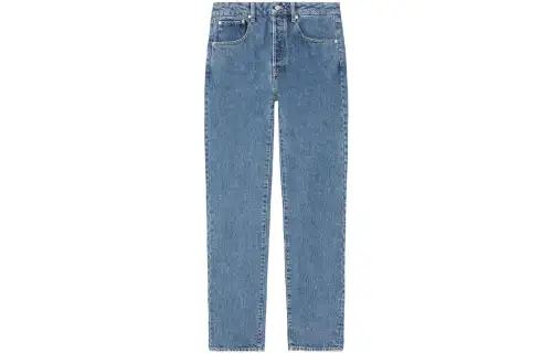 【Previous Season】mid-rise straight-leg jeans