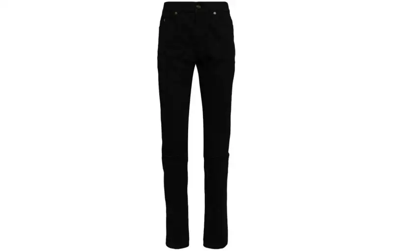 SAINT LAURENT Distressed Slim leg Jeans