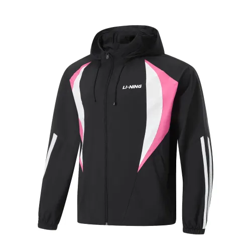 Li Ning Sports Life Collection Trench Coat Unisex Black