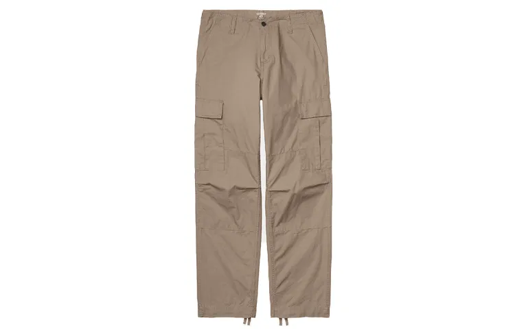 Carhartt WIP Knitted Sweatpants Men's Brown Moderate Cuffed Pants