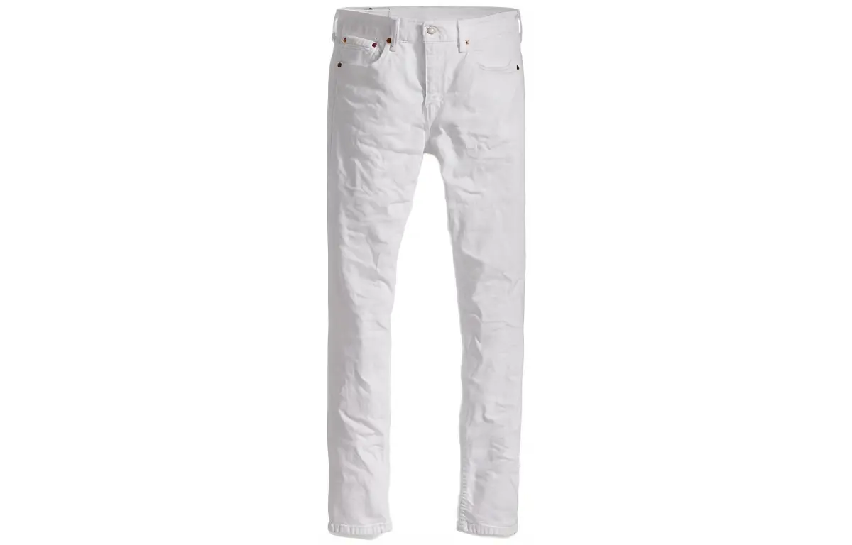 Levi's Jeans Men's White Moderate Straight Fit Pants